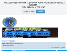 Tablet Screenshot of eureka.subby.fr
